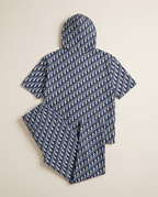 Dior - Oblique Monogram Short-Sleeved Hooded Tracksuit