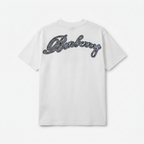 Burberry - Cursive Script Logo Heavyweight T-Shirt (Optic White)