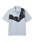 Givenchy - Light Blue Interlocking Hands Shirt