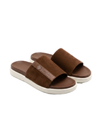 Loro Piana - Suede Leather Slide Sandals