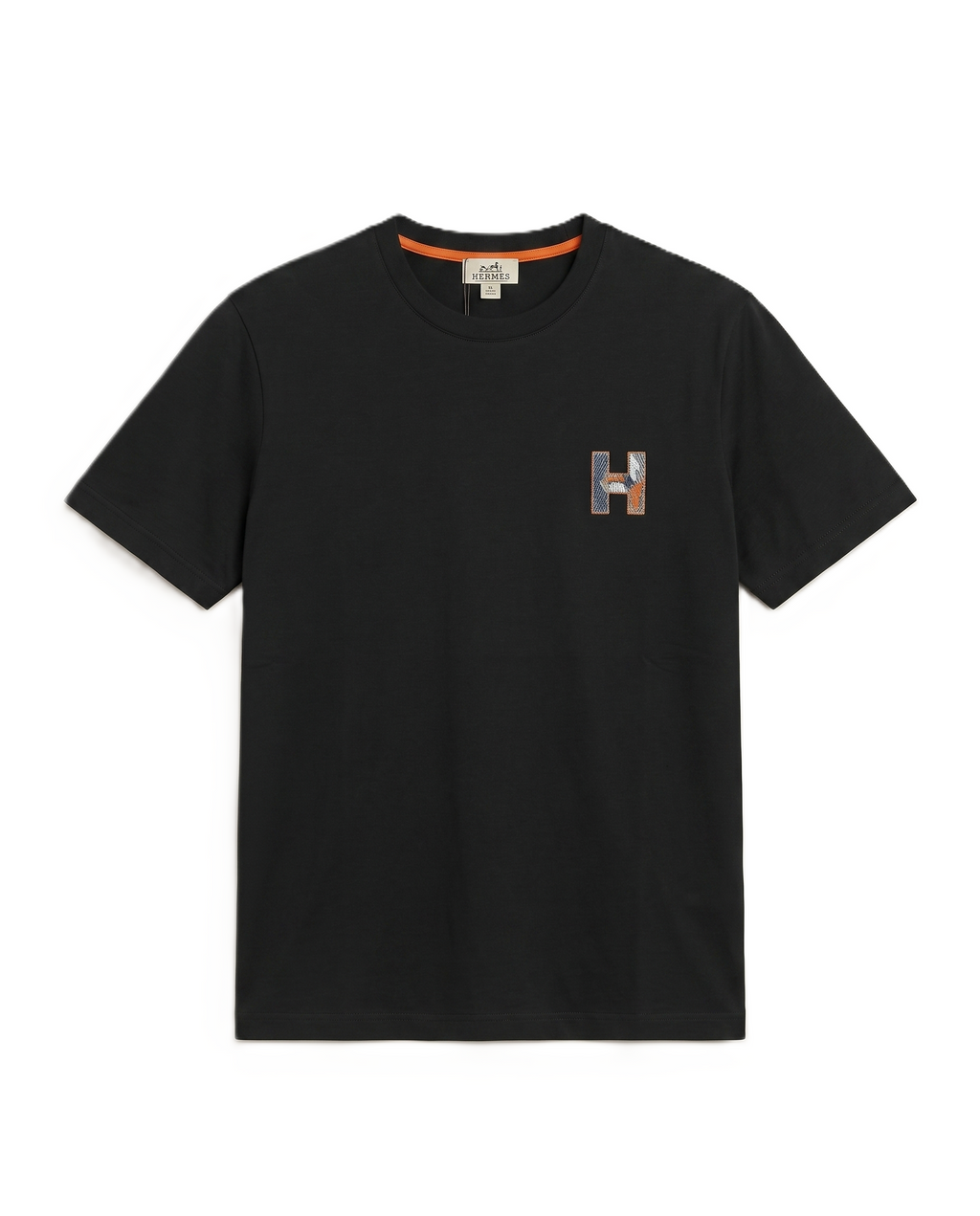 Hermès - 'H' T-Shirt - Black