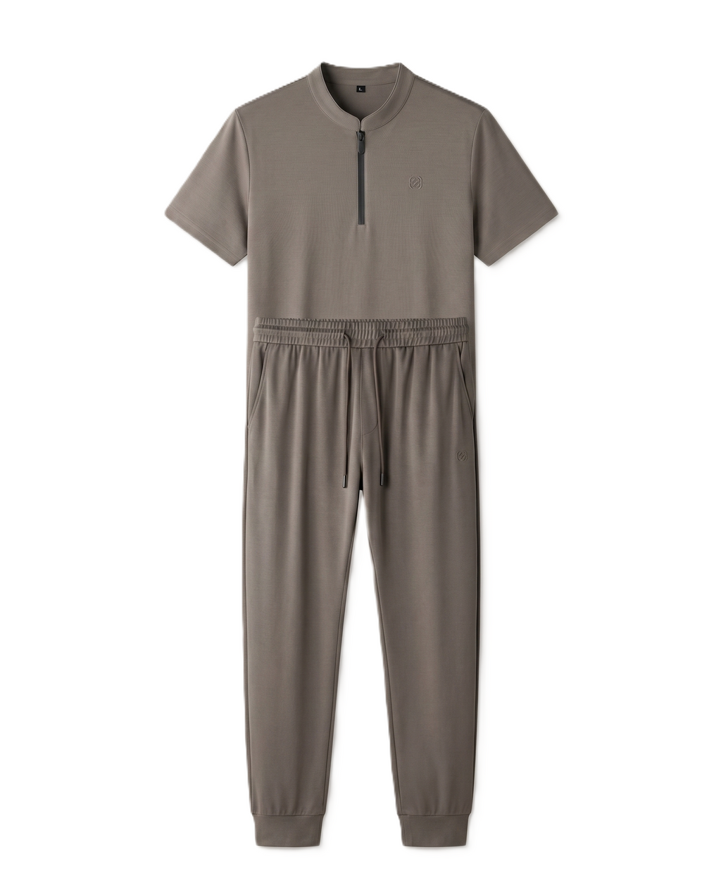 Zegna - Quarter- Zip T-Shirt & Jogger Set