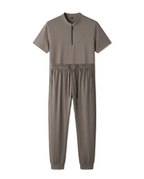 Zegna - Quarter- Zip T-Shirt & Jogger Set