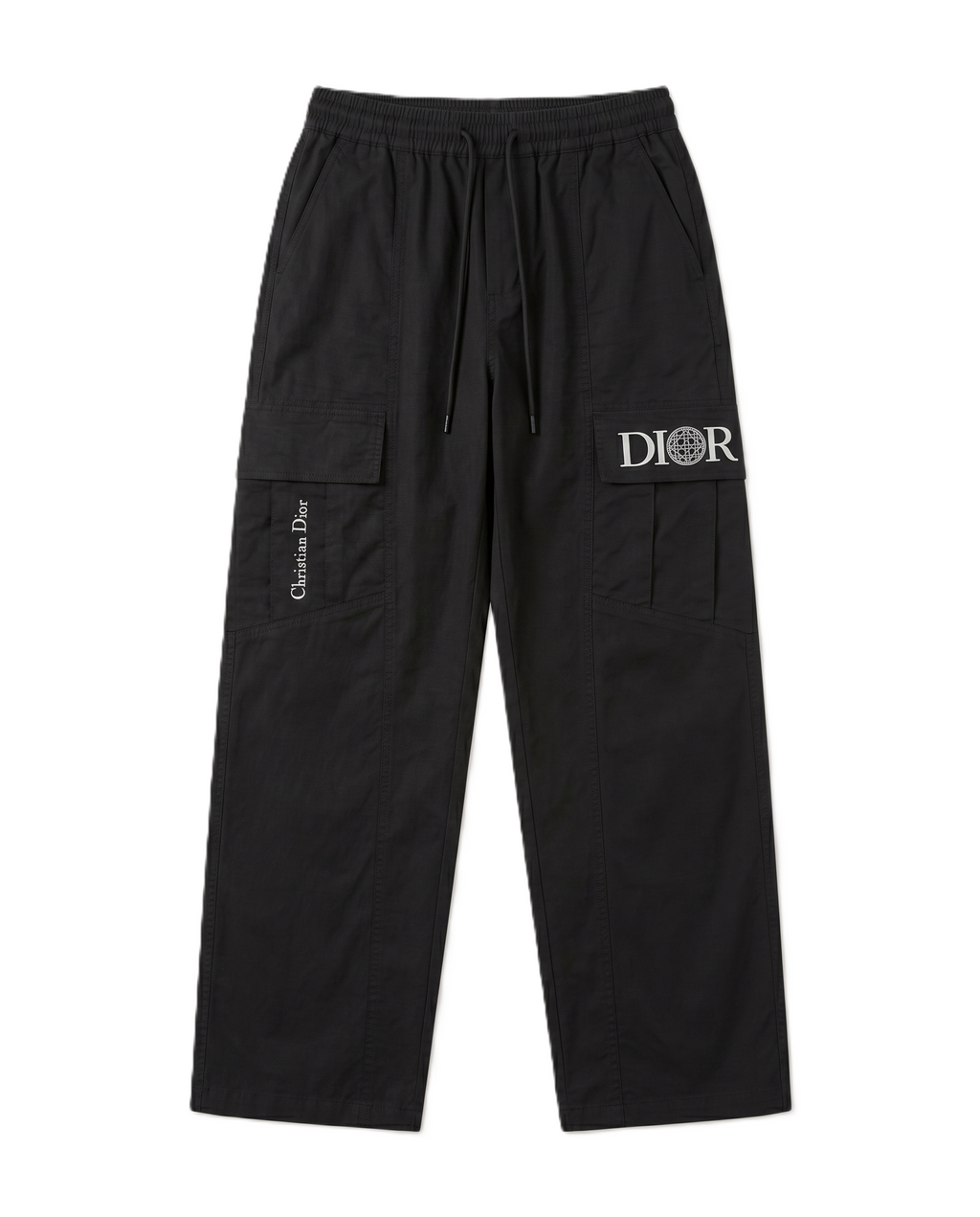 Dior - Wide-Leg Cargo Pants - Black
