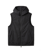 Moncler - Reflective Logo Hooded Vest - Black