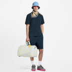 Louis Vuitton - Pink and Grey Trainer Sneaker