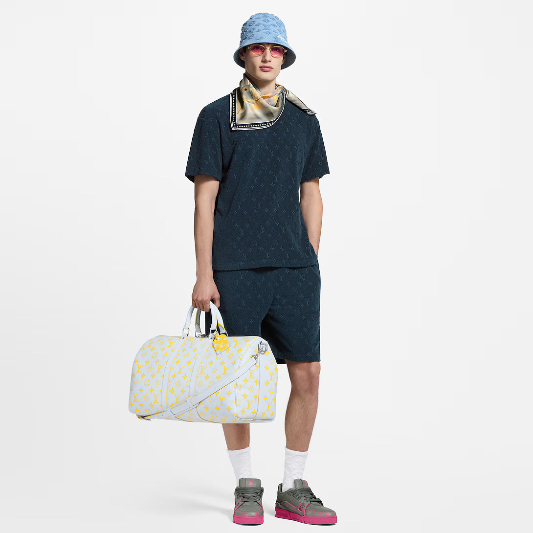 Louis Vuitton - Pink and Grey Trainer Sneaker