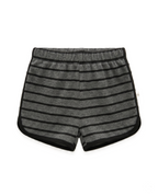 Moncler Kids - Grey & Black Striped Two-Piece Tank Top and Shorts Set
