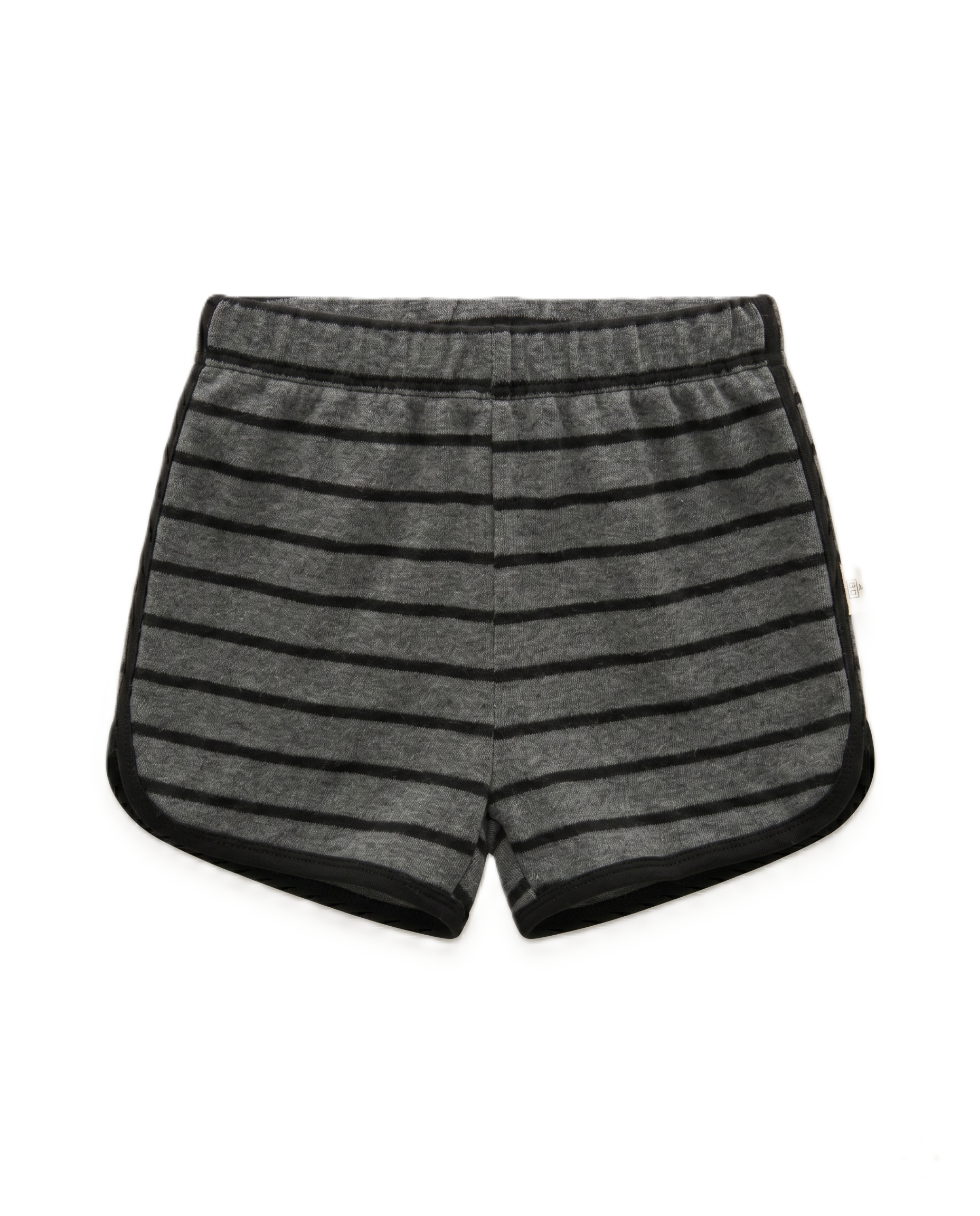 Moncler Kids - Grey & Black Striped Two-Piece Tank Top and Shorts Set