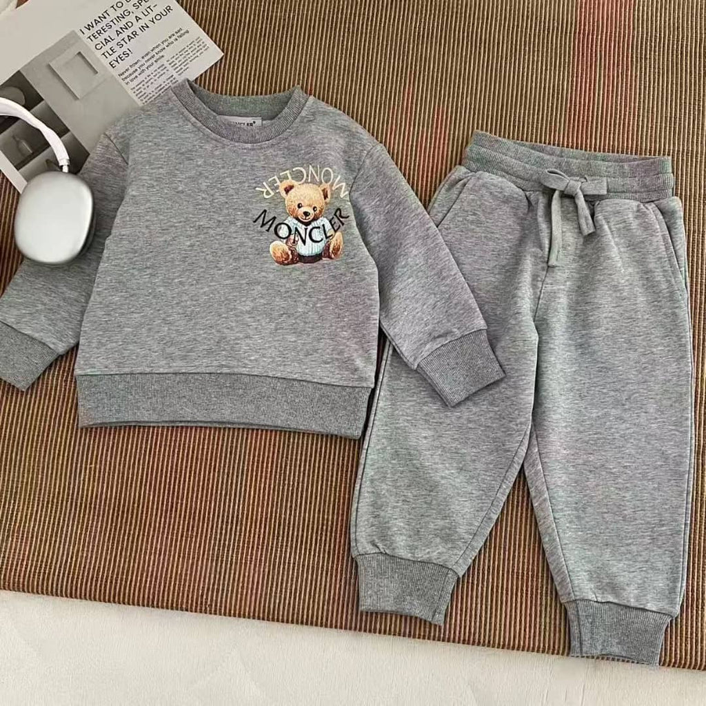Sweet shirt polo Grey& sweetbant polo Grey