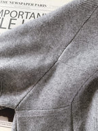 Loewe - Anagram-Embroidered Grey Knitted Zip-Up Hoodie
