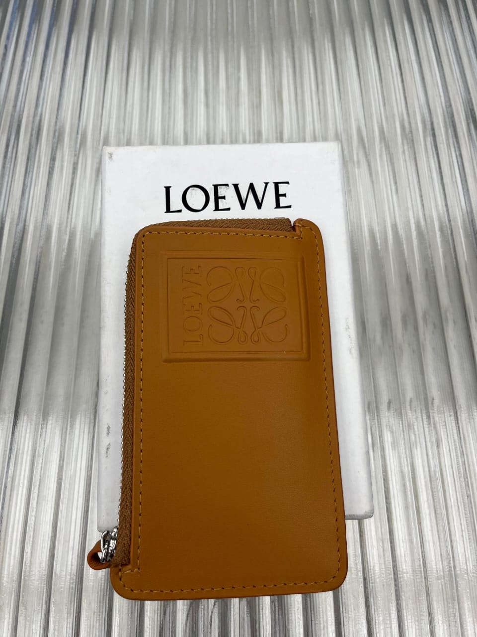 Loewe - Leather Brown Cardholder