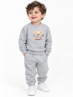 Sweet shirt polo Grey& sweetbant polo Grey