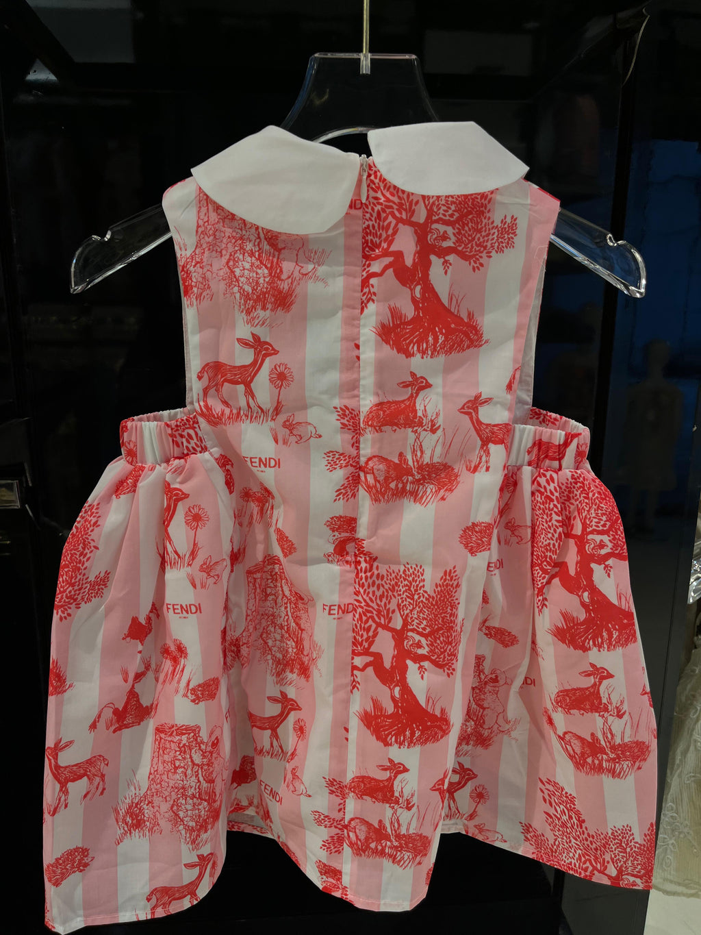 Dress Fendi withe&bink