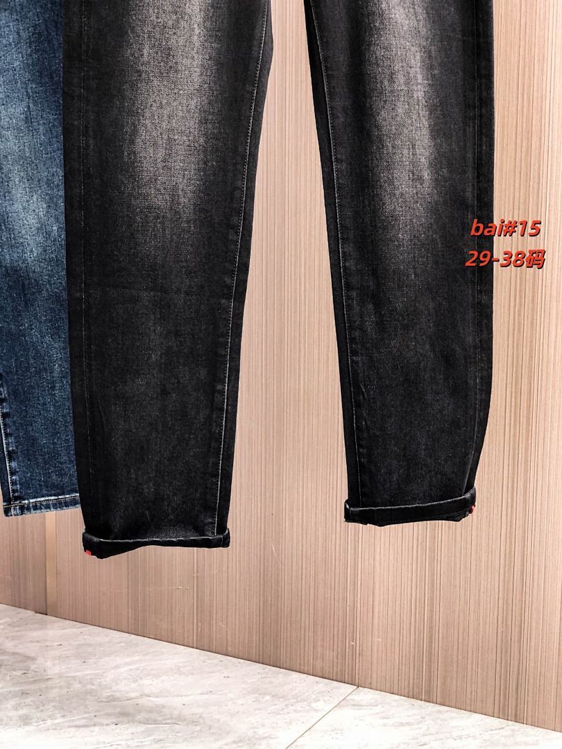 Dior Homme Black Slim-Fit Jeans with Gold Hardware