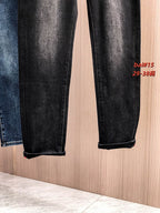Dior Homme Black Slim-Fit Jeans with Gold Hardware