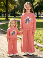 Sweet shirt polo pink& sweetbant polo pink