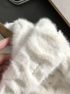 Louis Vuitton - The Cozy Chic White Faux-Fur Jacket