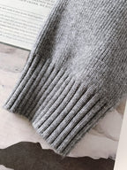 Loewe - Anagram-Embroidered Grey Knitted Zip-Up Hoodie