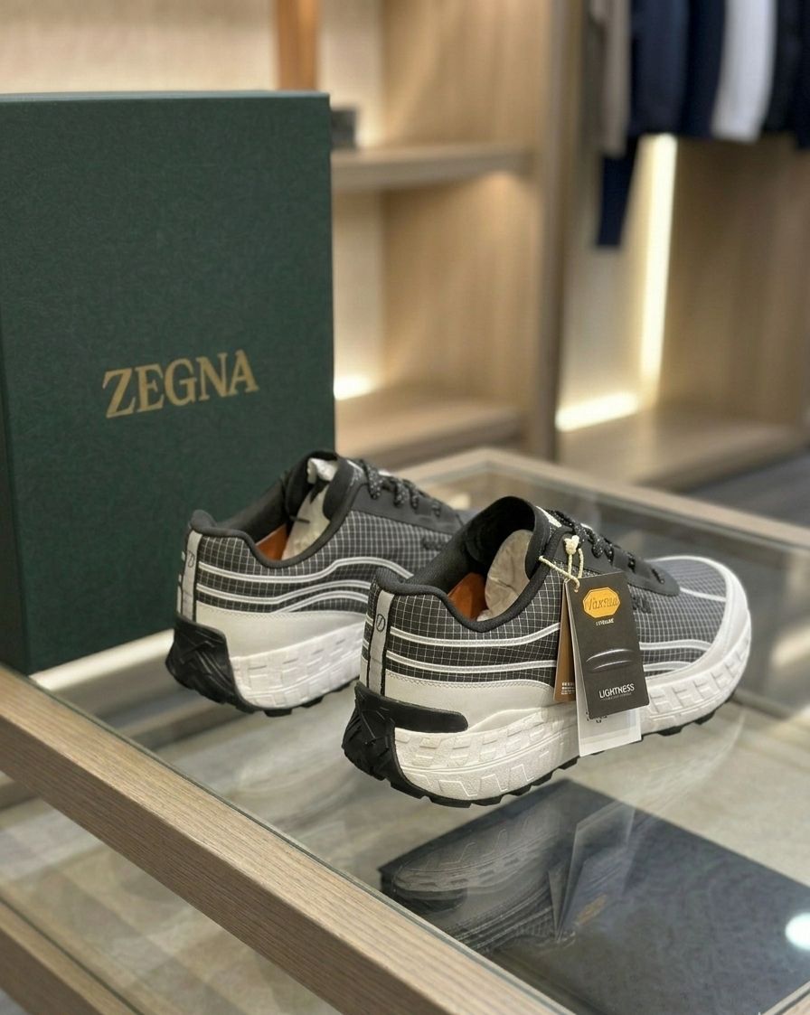 Zegna - Performance Sneakers with Vibram Sole