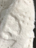Louis Vuitton - The Cozy Chic White Faux-Fur Jacket