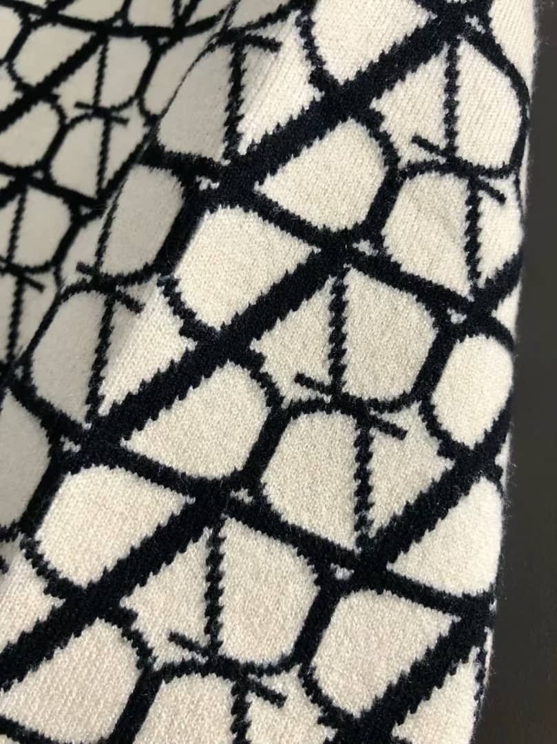 Valentino Garavani Toile Iconographe Wool Crewneck Sweater
