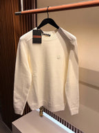 Zegna - Off-White Knit Crewneck Sweater
