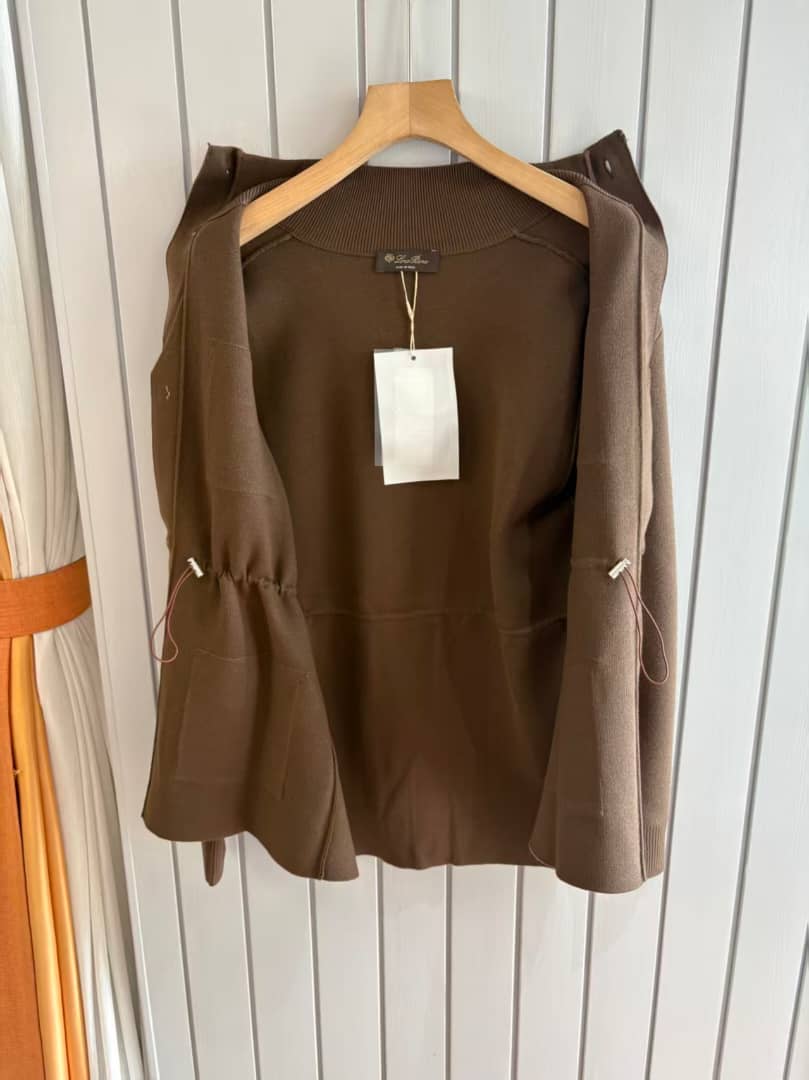 Loro Piana - Cashmere Knit Field Jacket - Warm Brown