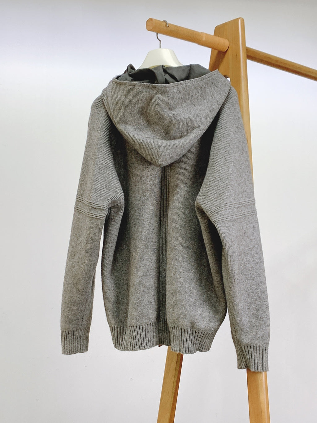 Loewe - Anagram-Embroidered Grey Knitted Zip-Up Hoodie