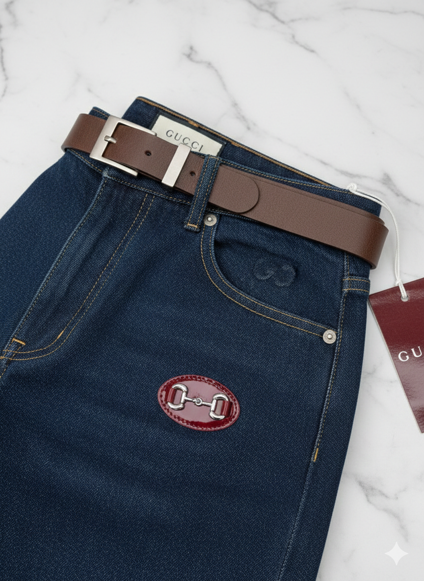 Gucci - Dark Wash Denim Jeans