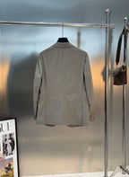 Fendi Men's Khaki Casual Blazer Suit Set