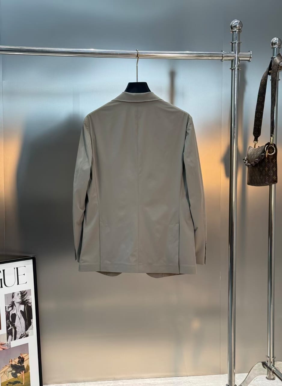 Fendi Men's Khaki Casual Blazer Suit Set