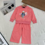 Sweet shirt polo pink& sweetbant polo pink