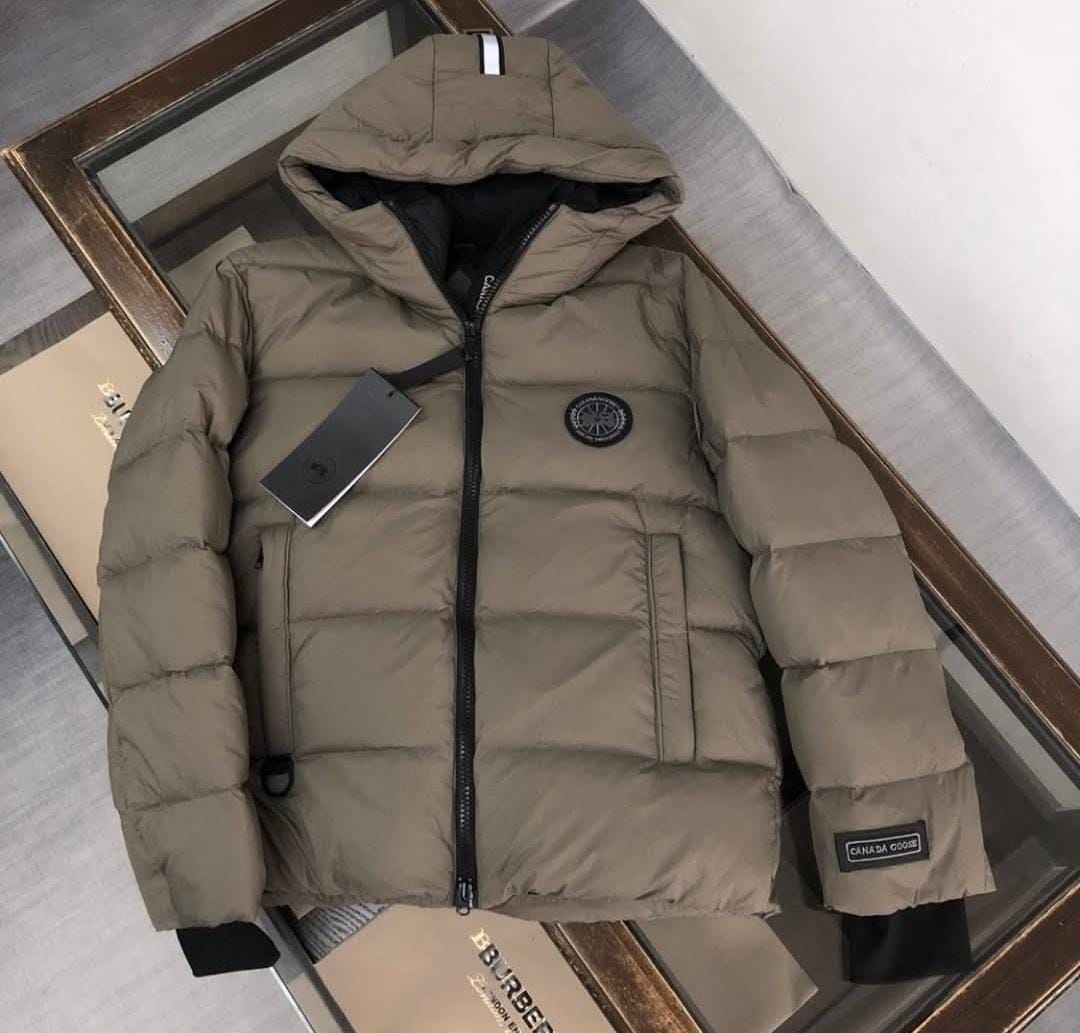 Canada Goose - Men's Hooded Down Puffer Jacket - Khaki
