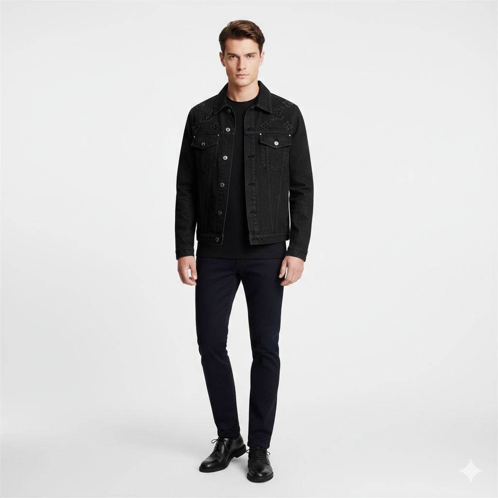 Louis Vuitton - Men's Black Denim Jacket
