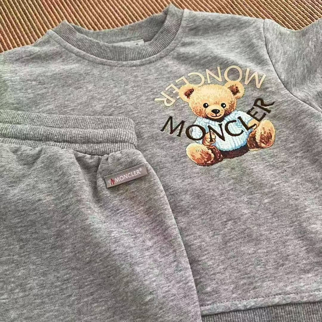 Sweet shirt polo Grey& sweetbant polo Grey