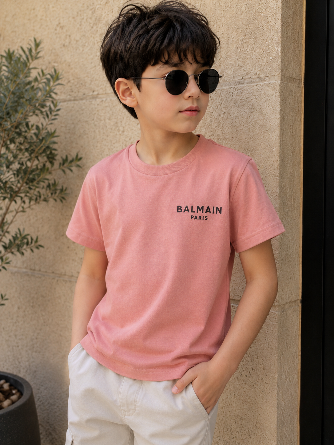 T.shirt Balmain roz