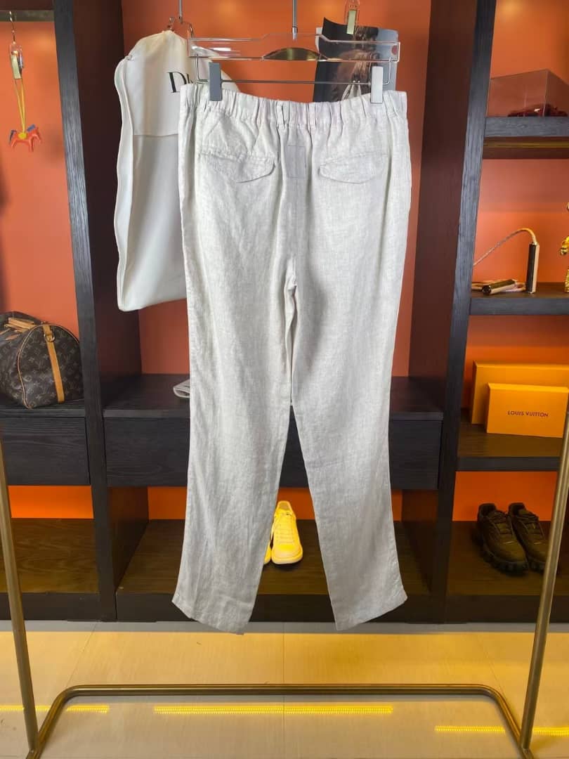 Men's Summer Linen Suit – Tailored Blazer and Pants Two-Piece Set