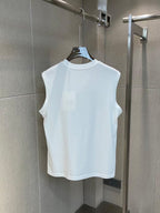Burberry Equestrian Knight Graphic Sleeveless Top