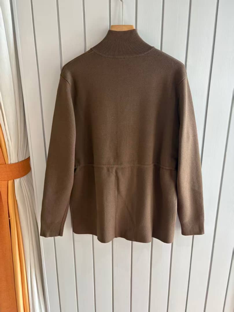 Loro Piana - Cashmere Knit Field Jacket - Warm Brown