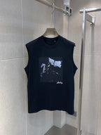 Burberry Equestrian Knight Graphic Sleeveless Top