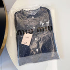 Vest cut mum mum navy & Under shirt mum mum gray& sweet pant Mum Mum navy