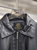 Jacket Stefano Ricci black leather