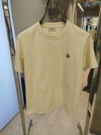 Moncler - Slim Fit Logo Patch T-Shirt in Off-White