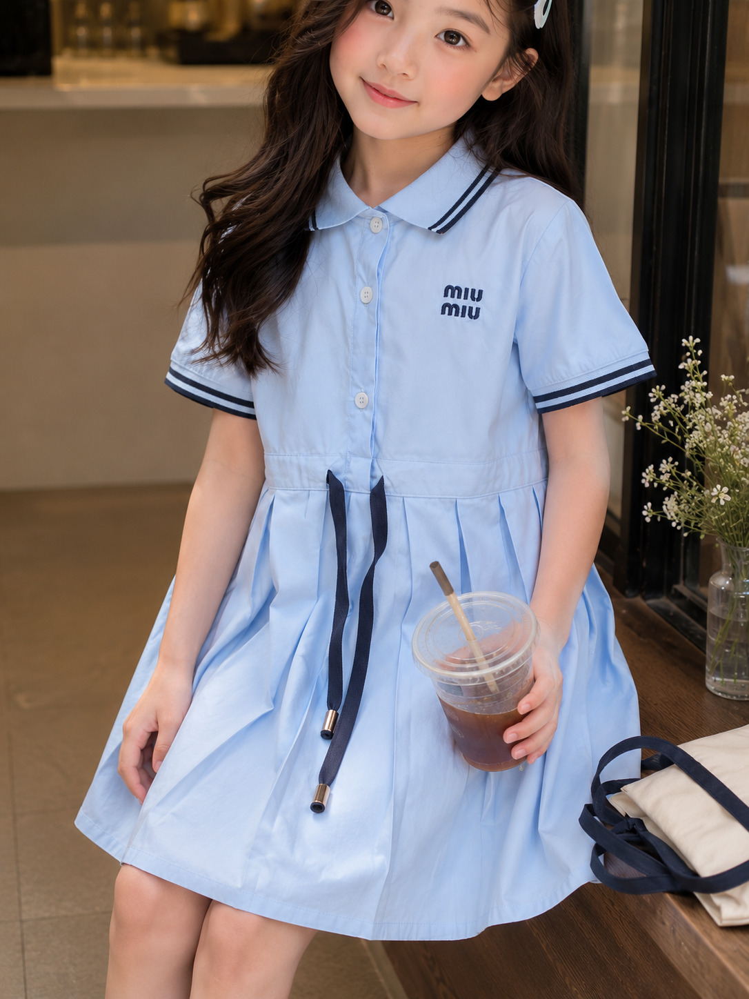 Dress Miu Miu baby blue – Lebsak
