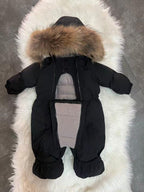 New born Moncler Black