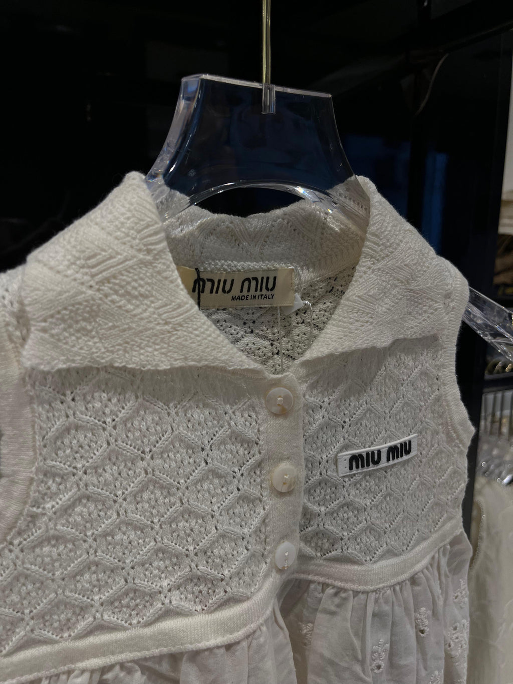 Dress Miu Miu beige