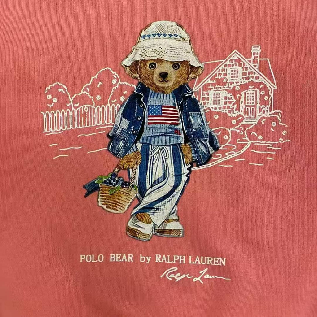 Sweet shirt polo pink& sweetbant polo pink