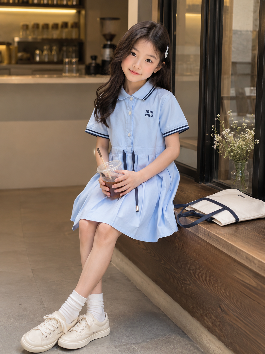 Dress Miu Miu baby blue