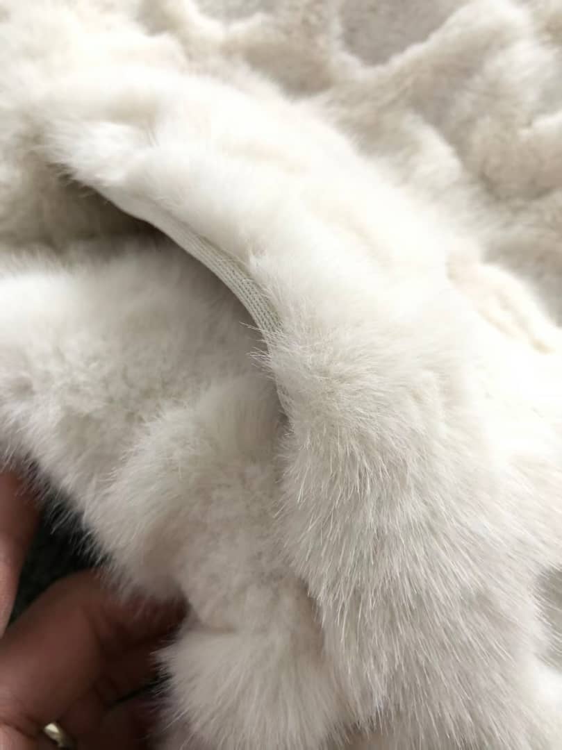 Louis Vuitton - The Cozy Chic White Faux-Fur Jacket